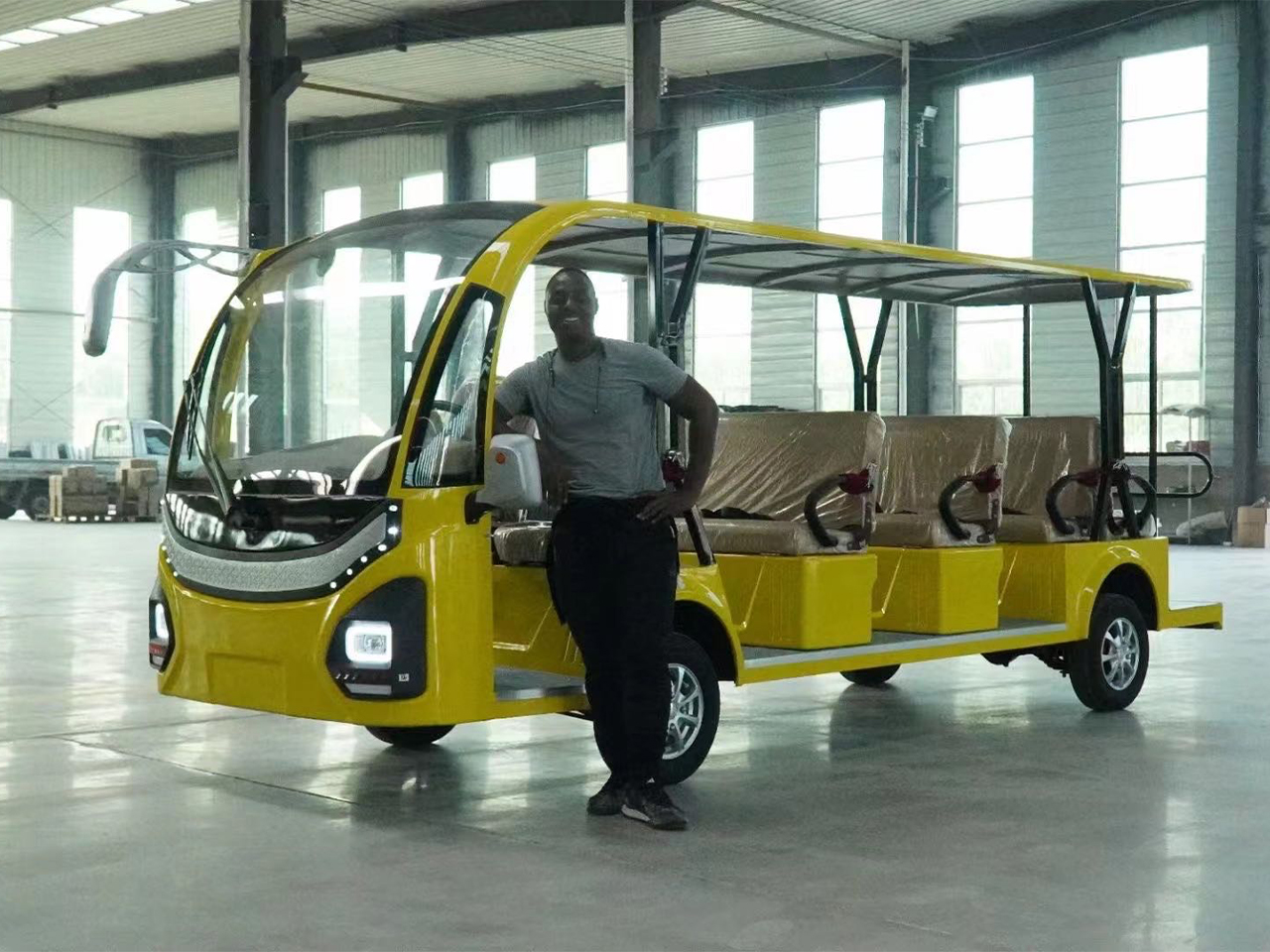 電動巡邏觀光車出口產品