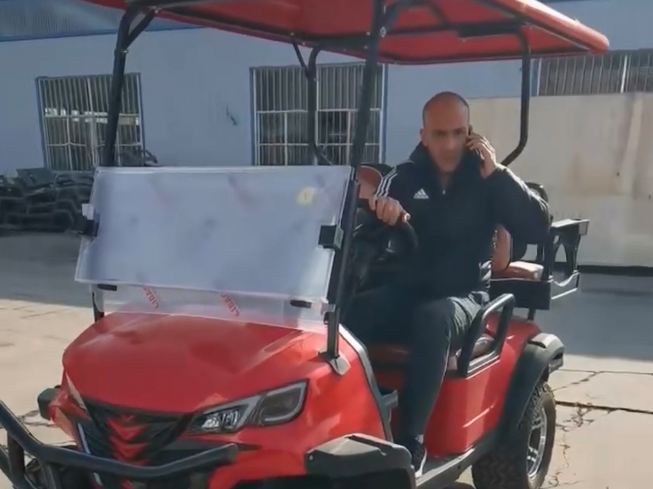 電動訓練觀光車高爾夫球車出口產品