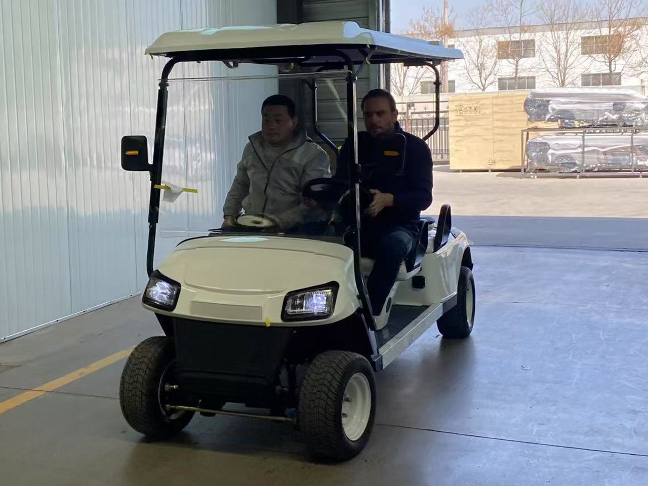 電動訓練觀光車高爾夫球車出口產品